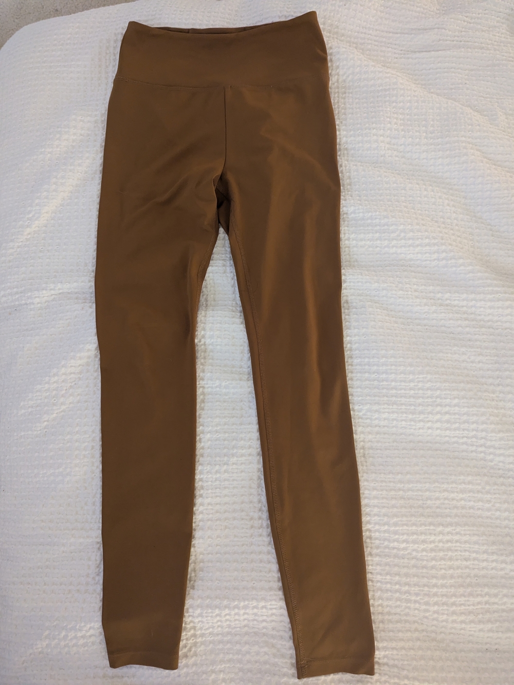 Lou & Grey Girls' Brown High-Rise Leggings